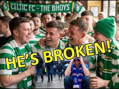 FURY: Rangers Fan Mask Slips As Hearts VAR Call EXPOSES Celtic PAIN