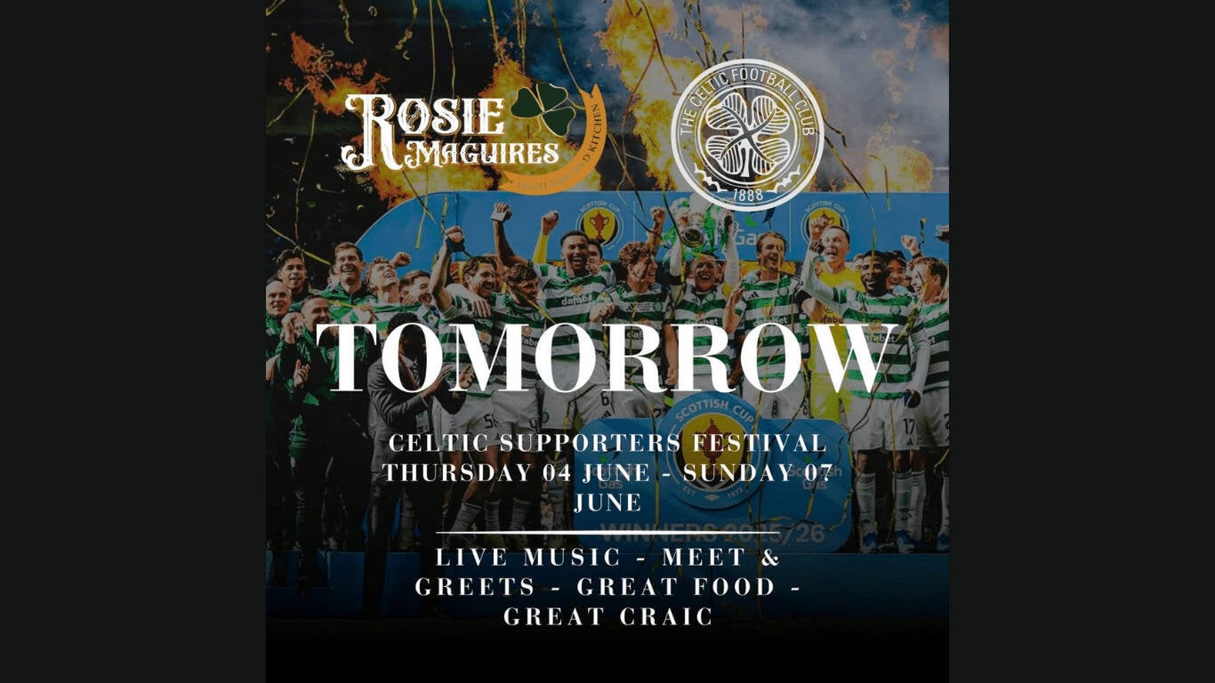 Celtic Supporters Festival Event Guide – 1 Day to Go