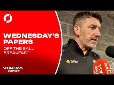 Jarlath on McGuinness, Keane to Celtic & Lyng departs! | MORNING PAPERS | OFF THE BALL BREAKFAST