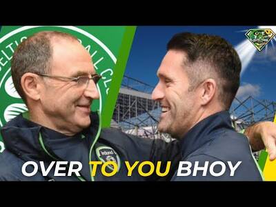 Will MARTIN do this to the Celtic fans?