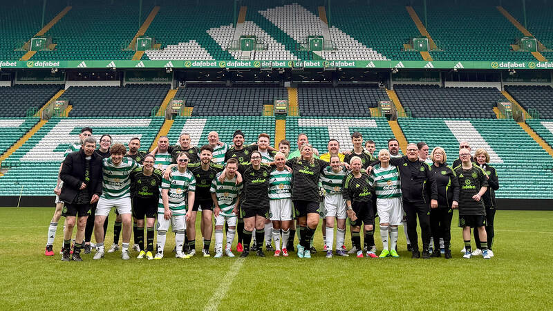 Celtic FC Foundation participants enjoy unforgettable Play on the Pitch experience at Celtic Park