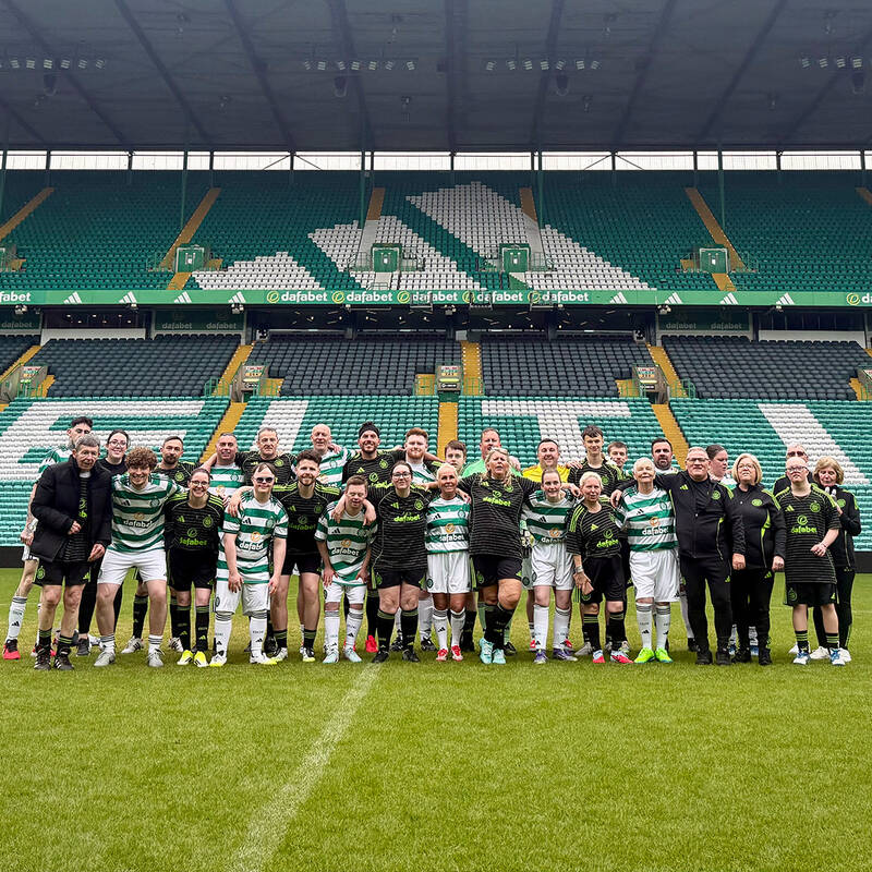 Celtic FC Foundation participants enjoy unforgettable Play on the Pitch experience at Celtic Park