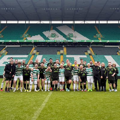 Celtic FC Foundation participants enjoy unforgettable Play on the Pitch experience at Celtic Park