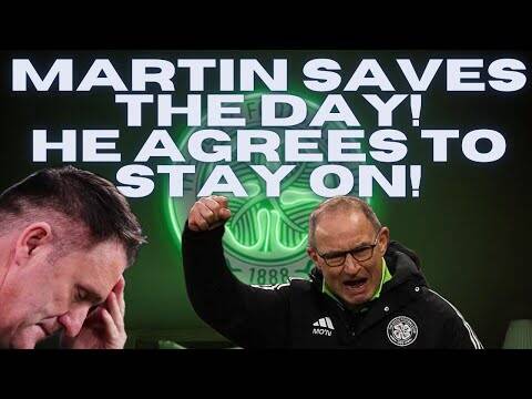 Martin O’Neill Has Agreed to Be Celtic Manager Next Season! / Relief It’s Not Keane