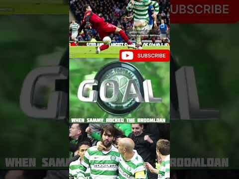 WHEN SAMARAS DESTROYED RANGERS AND HAD THE BROOMLOAN ROCKING! #celticfc #oldfirm
