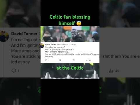 ✝️ David Tanner DOUBLES DOWN on Celtic fan Ibrox row 💥
