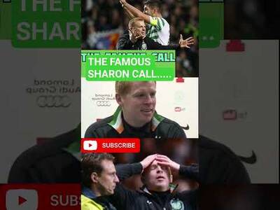 THE FAMOUS NEIL LENNON AND SHARON CALL 🤣🤣 #neillennon #celtic #comedy