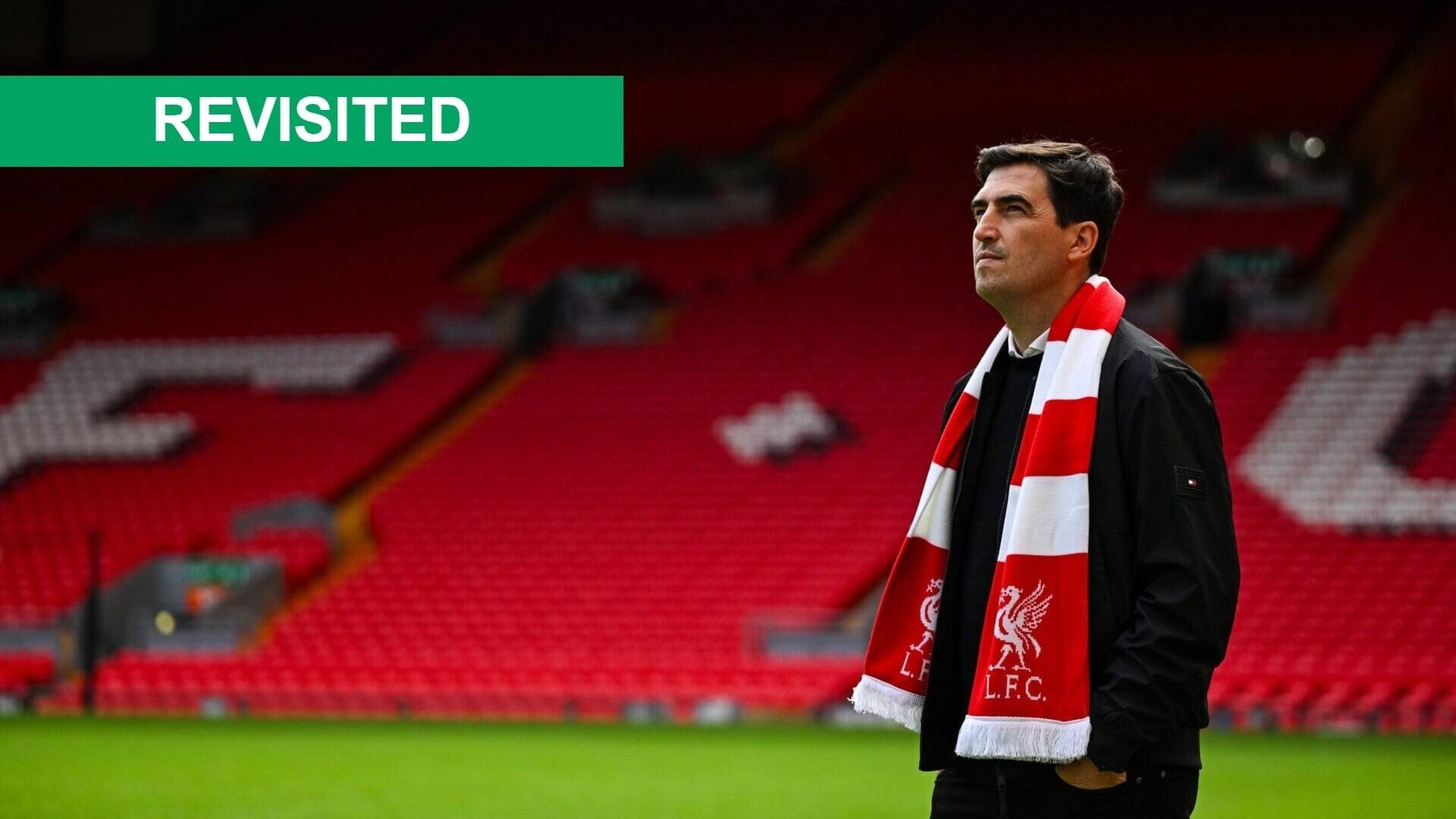When Liverpool boss Andoni Iralola applied for the Celtic job