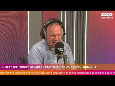 Beat the Pundit | Stuart in East Kilbride V Roger Hannah