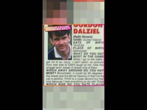 Gordon Dalziel’s Interviews Were Mental!?!?
