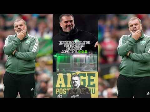 OTD 2021 ANGE POSTECOGLOU WAS CONFIRMED AS CELTIC MANAGER THE REST IS HISTORY! #angepostecoglou