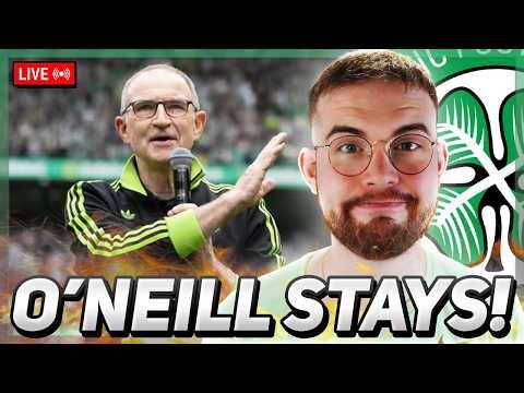 Breaking: Martin O’Neill Finally Announced As Celtic Manager! | Live Reaction!