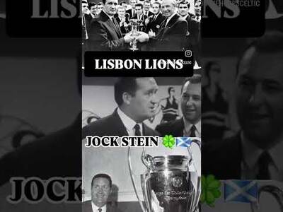 JOCK STEIN 🏴󠁧󠁢󠁳󠁣󠁴󠁿 #JOCKSTEIN #LISBONLIONS #celticfc