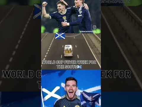WORLD CUP FEVER FOR THE SCOTS #TARTANARMY #RABcnesbitt #scotland