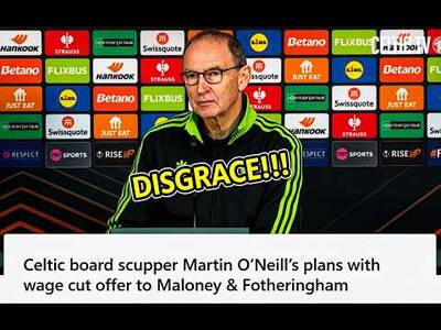 WHO IS RUNNING CELTIC?: Wage CUT report adds new CHAOS to Martin O’Neill plans