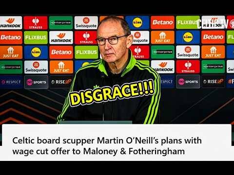 WHO IS RUNNING CELTIC?: Wage CUT report adds new CHAOS to Martin O’Neill plans