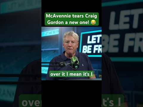 ❤️ McAvennie slaps down Craig Gordon’s Celtic tears