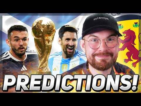 My World Cup 2026 Predictions! | How Far Can Scotland Get?