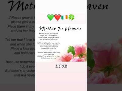 💚❤️🇮🇪🍀 Celtic FC YouTube Vlogger Irish Mick emotional poem to late mother #celtic #celticfc