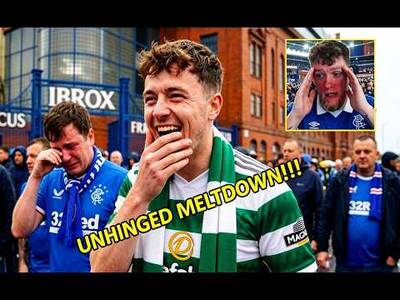 BROKEN: Unseen Rangers Rabble Celtic AGONY