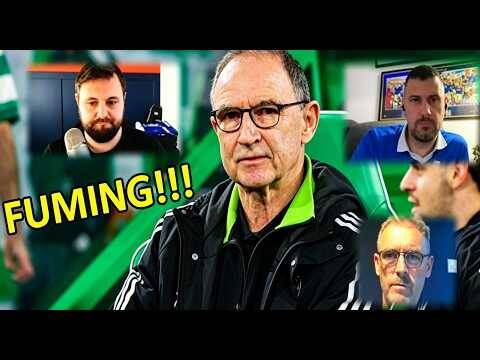 TERRIFIED: Martin O’Neill has RATTLED the Rangers Rabble