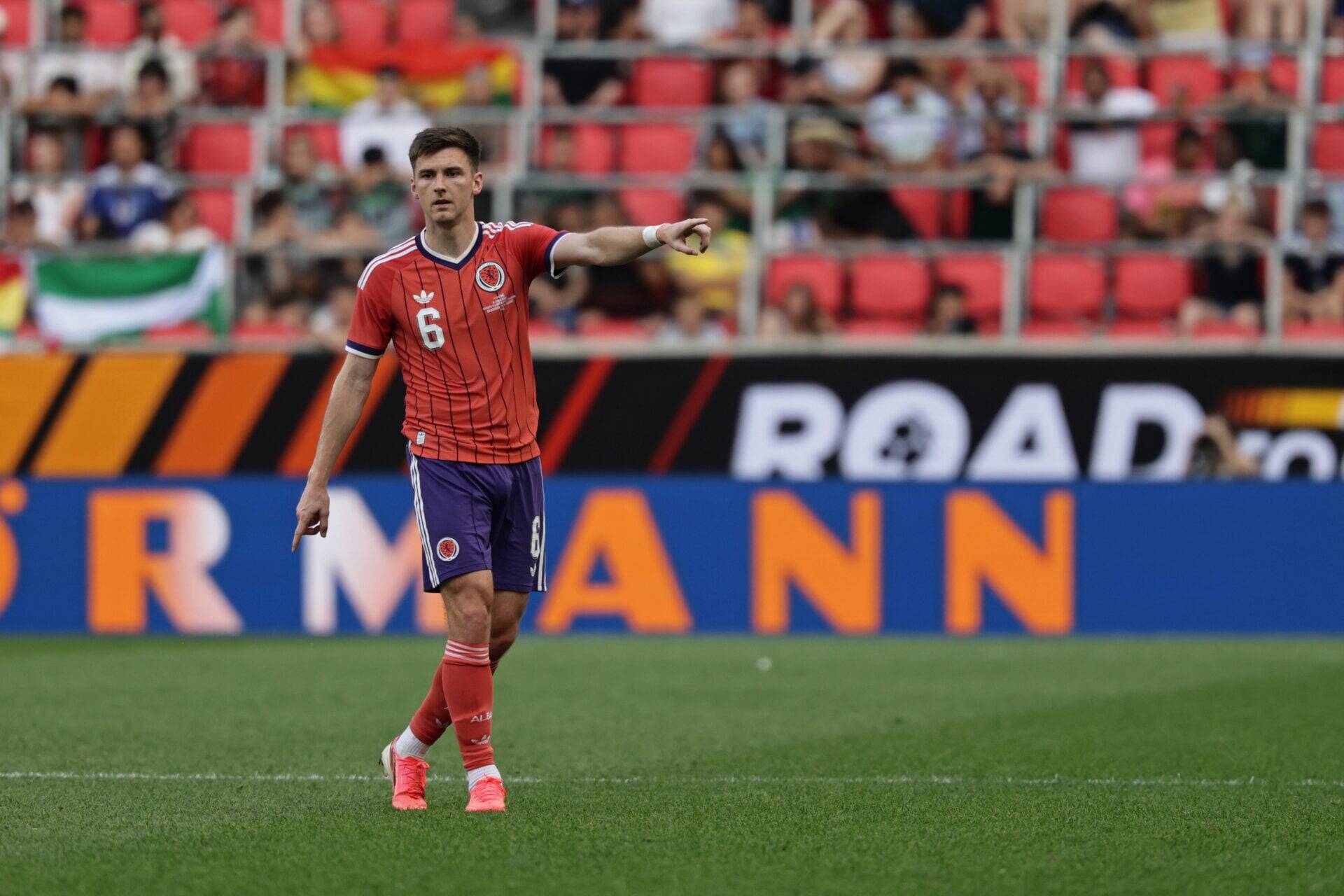 Kieran Tierney caught Celtic fans’ attention before Scotland’s win over Haiti