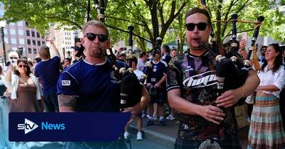 Skerryvore says it was ‘incredible’ to play for Tartan Army at Boston fanzone