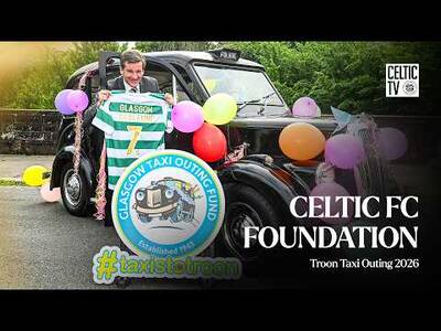Celtic FC Foundation helps drive another memorable day with £7,000 donation