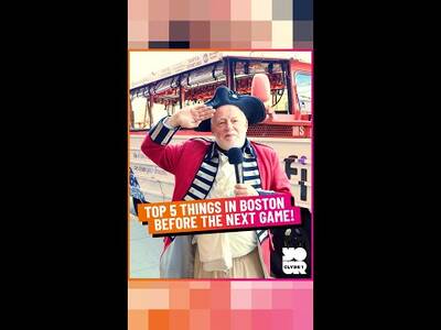 Top 5 Things in Boston Before the Next Game Top 5 Things in Boston Before the Next Game