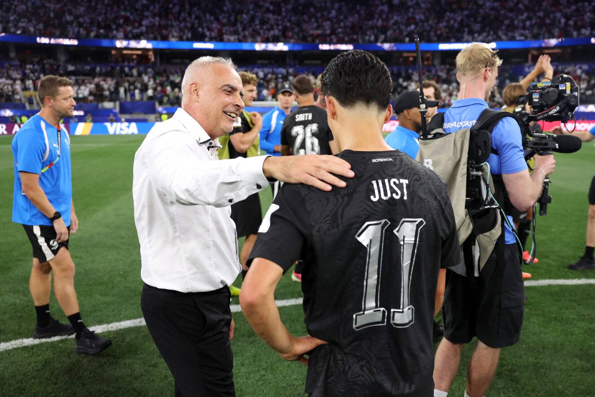 New Zealand boss on ‘a lot of people watching’ Celtic target Elijah Just’s World Cup heroics