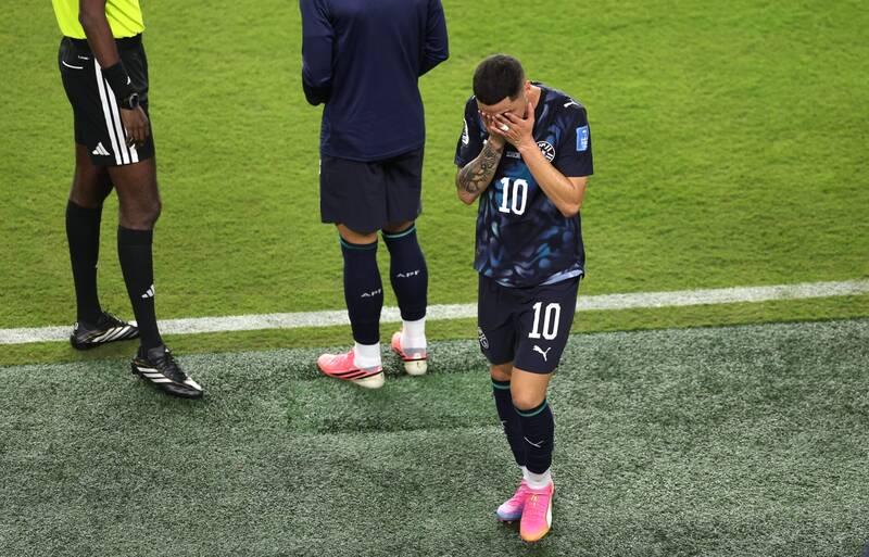 Why Celtic won’t see Miguel Almiron World Cup red card rule for covering his mouth in the SPFL