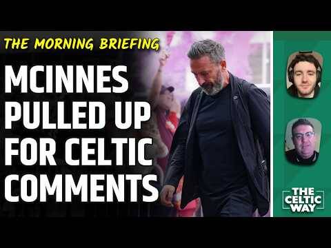 SFA Take Action On McInnes’ ‘Disgusting’ Celtic Penalty Comments | Martinelli’s Tribute To Tierney