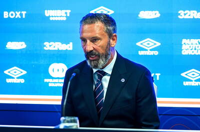Del boy says ‘the time for talking is over’ at Ibrox – some statement from a man whose entire career amounts to one trophy and a whole lot of talk. It’s all over for Celtic now, right enough…