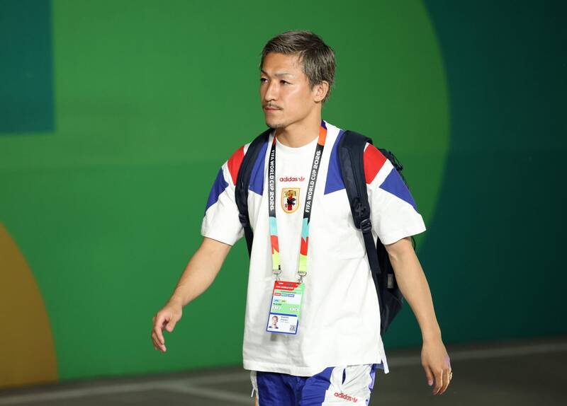 Daizen Maeda gets World Cup lesson from Celtic icon Shunsuke Nakamura