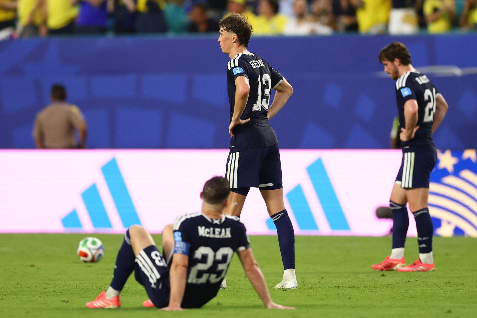 Scotland down and almost out of the World Cup