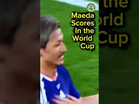 Serial winner Maeda scores for Japan in the world cup