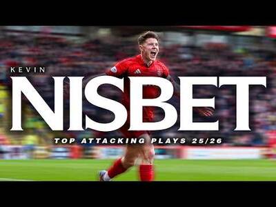 KEVIN NISBET 🔴 | Top Attacking Plays 25/26 | William Hill Premiership