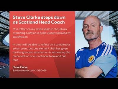 Steve Clarke QUITS As Scotland Manager After World Cup Exit