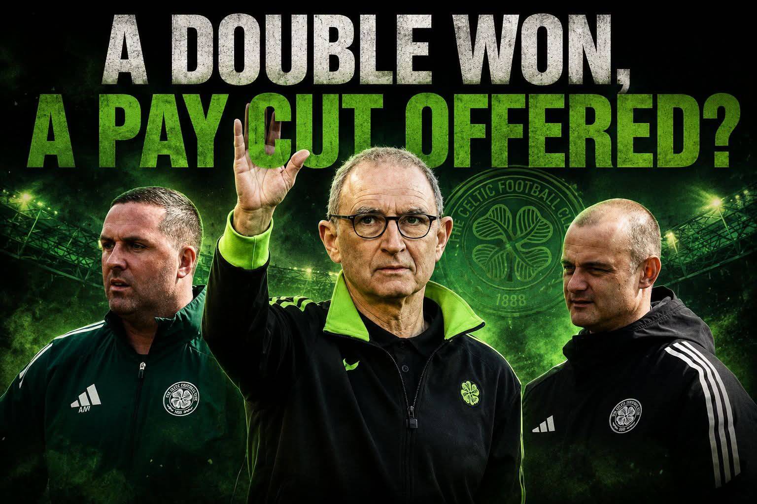 A Double Won, A Pay Cut Offered