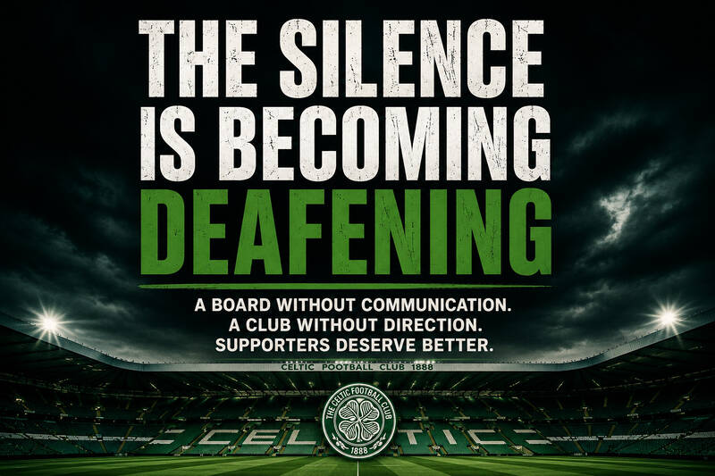 The silence is deafening