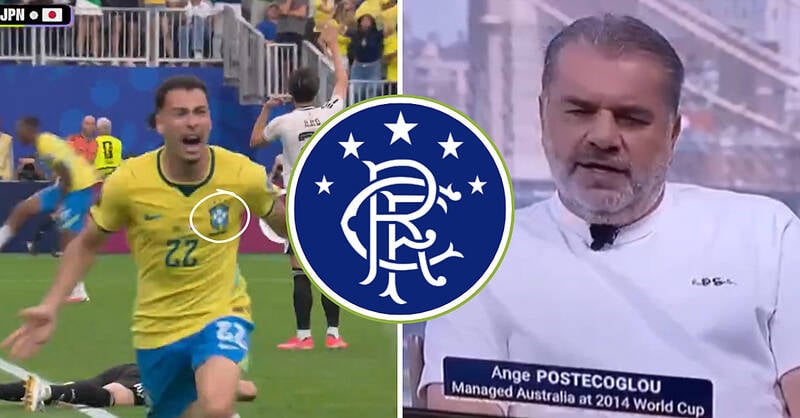 Celtic Fans Convinced Ange Landed Sly Rangers Dig On Brazil World Cup Broadcast