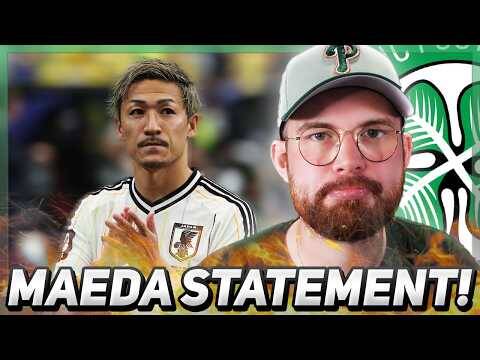 It seems Daizen Maeda WILL leave Celtic afer emotional statement. | + Celtic’s June recap!