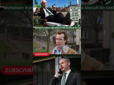 Nicholson trying to sign Players 😄 an offer you can’t refuse! The Biscuit Tin approach #celticfc