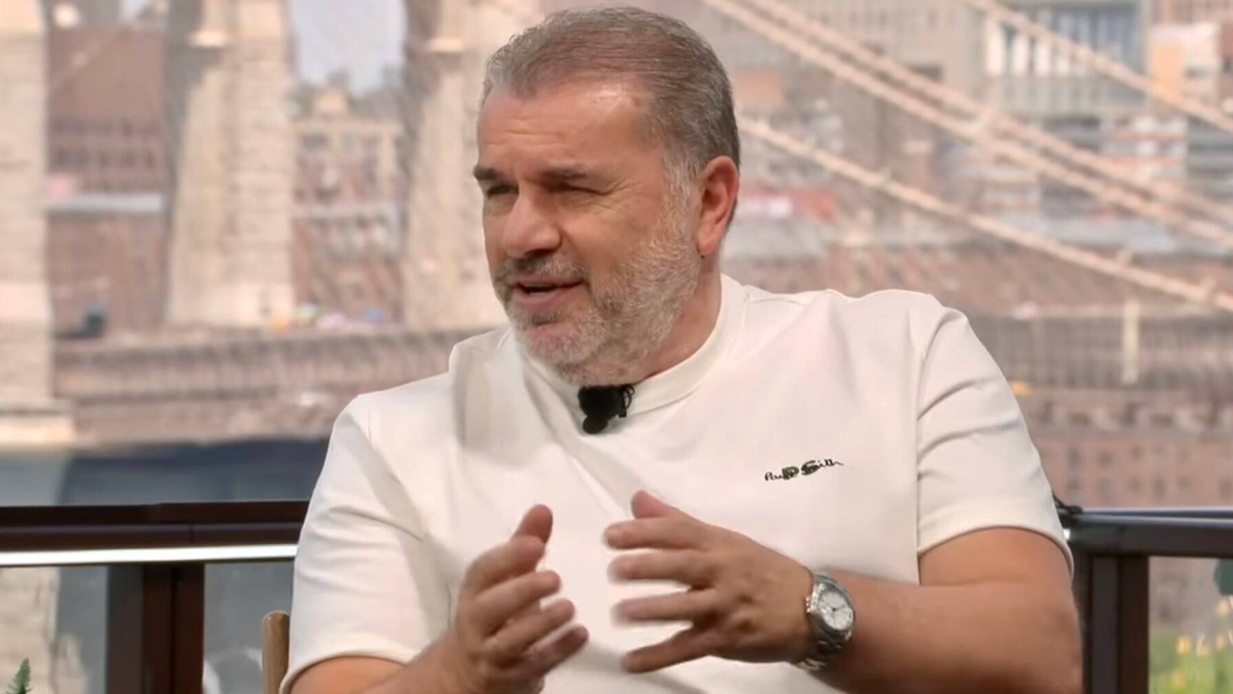 Celtic fans notice Ange Postecoglou dig at Rangers in World Cup broadcast
