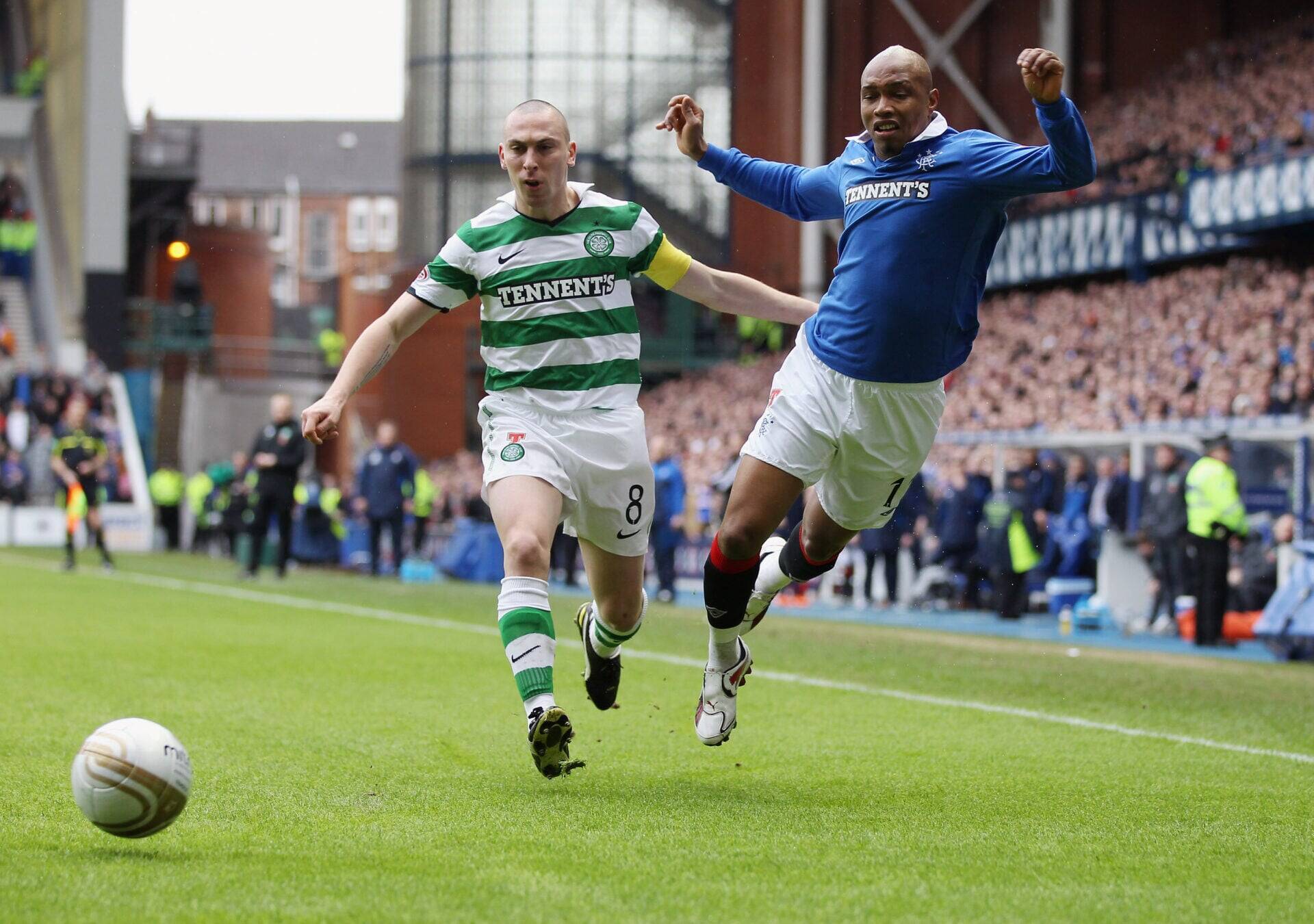 Celtic hero Scott Brown’s brutal response to a question about ex-Rangers man El Hadji Diouf