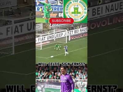 CELTIC IN A FOUR HORSE RACE TO SIGN TJARK ERNST! #ajax #wolfsburg #Feyenoord Want the German Keeper!