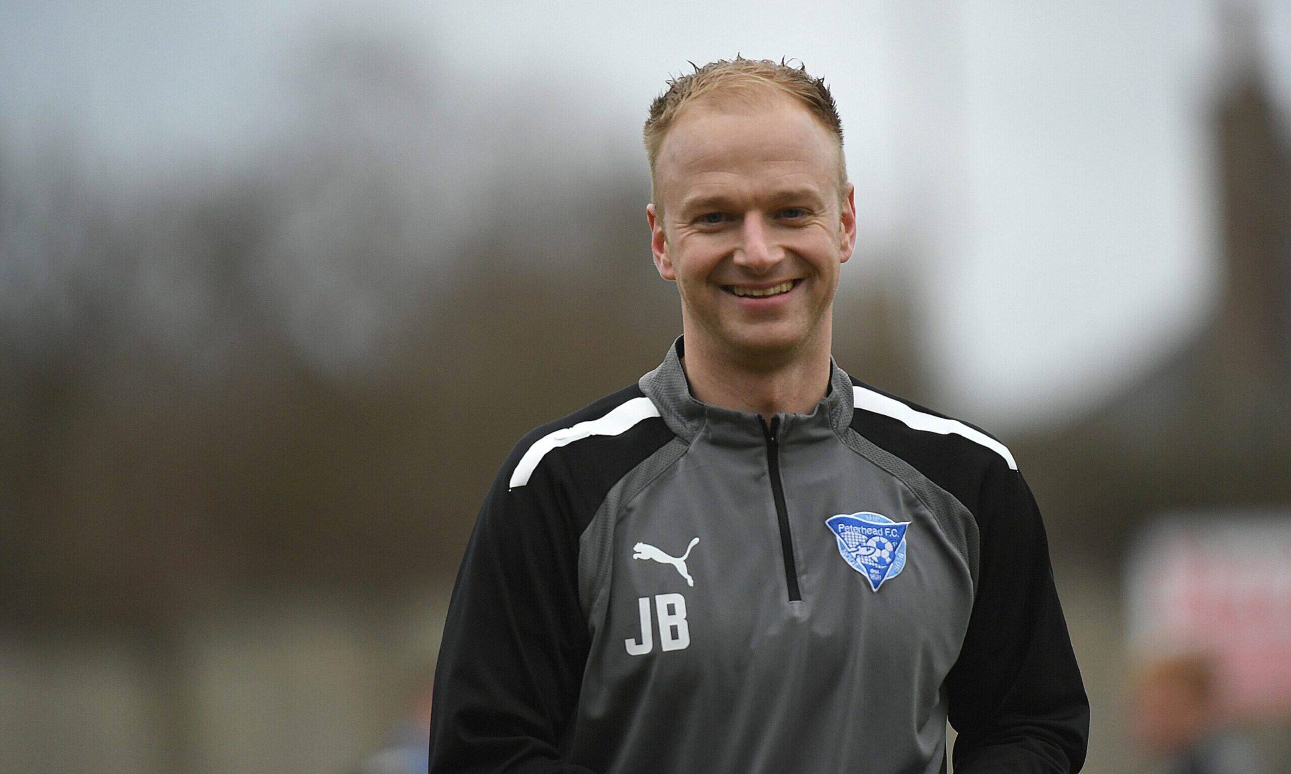 Peterhead’s Ryan Strachan pays tribute to his co-manager Jordon Brown ahead of testimonial