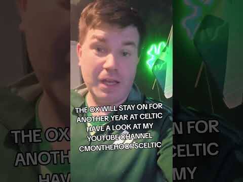 SO THE OX WILL STAY AT CELTIC FOR ANOTHER SEASON!# #CelticFC #alexoxladechamberlain