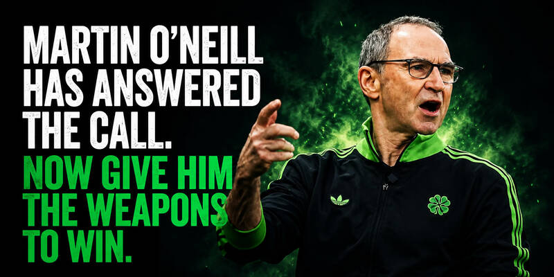 Martin O’Neill Has Answered the Call. Now Give Him the Weapons to Win