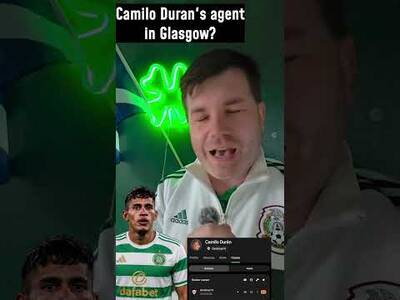 CAMILO DURAN TO CELTIC? AGENT IN GLASGOW AHEAD OF 3 MILLION POUND MOVE? #qarabağfk #celticfc